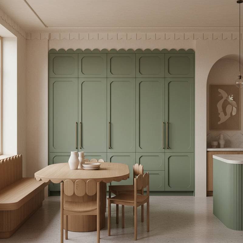 Featured image for Scalloped Trim Bridges Traditional Craft and Modern Form