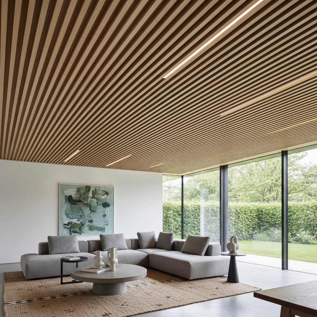 Featured image for Ribbed Oak Ceilings Cost $14-22 Per Square Foot
