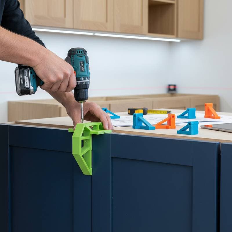 Featured image for 3D Printed Jigs Eliminate Cabinet Alignment Errors