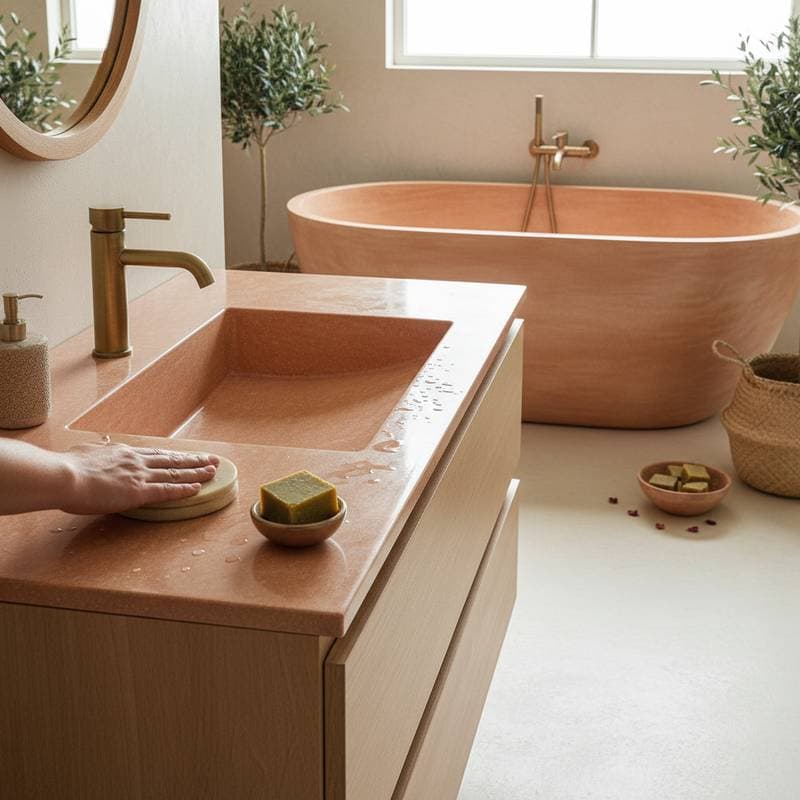 Featured image for Tadelakt: The Moroccan Plaster Making Wood Waterproof