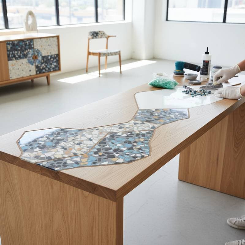 Featured image for Why Terrazzo Inlays Rule 2026 Furniture Trends