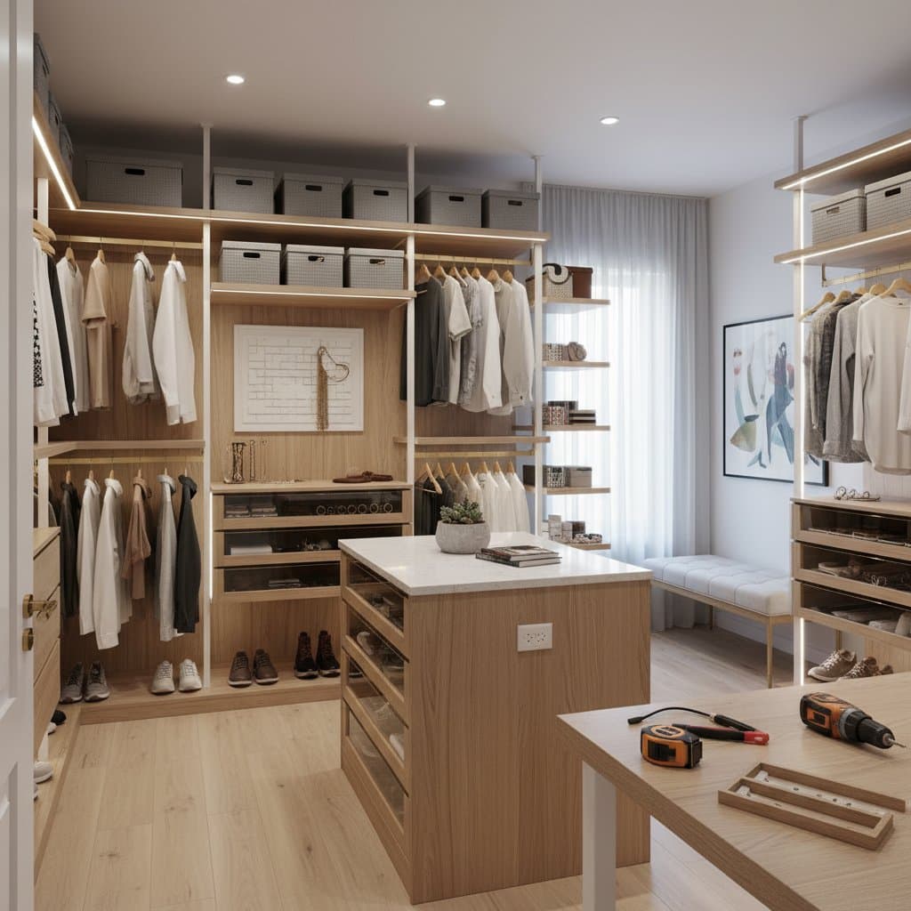 Featured image for DIY Modular Closets Cost $400-$2,500 vs Custom Build