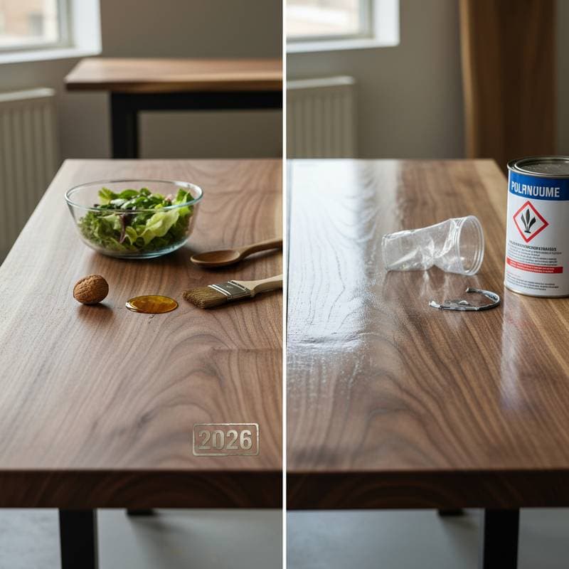 Featured image for Why Walnut Oil Tops Polyurethane by 2026