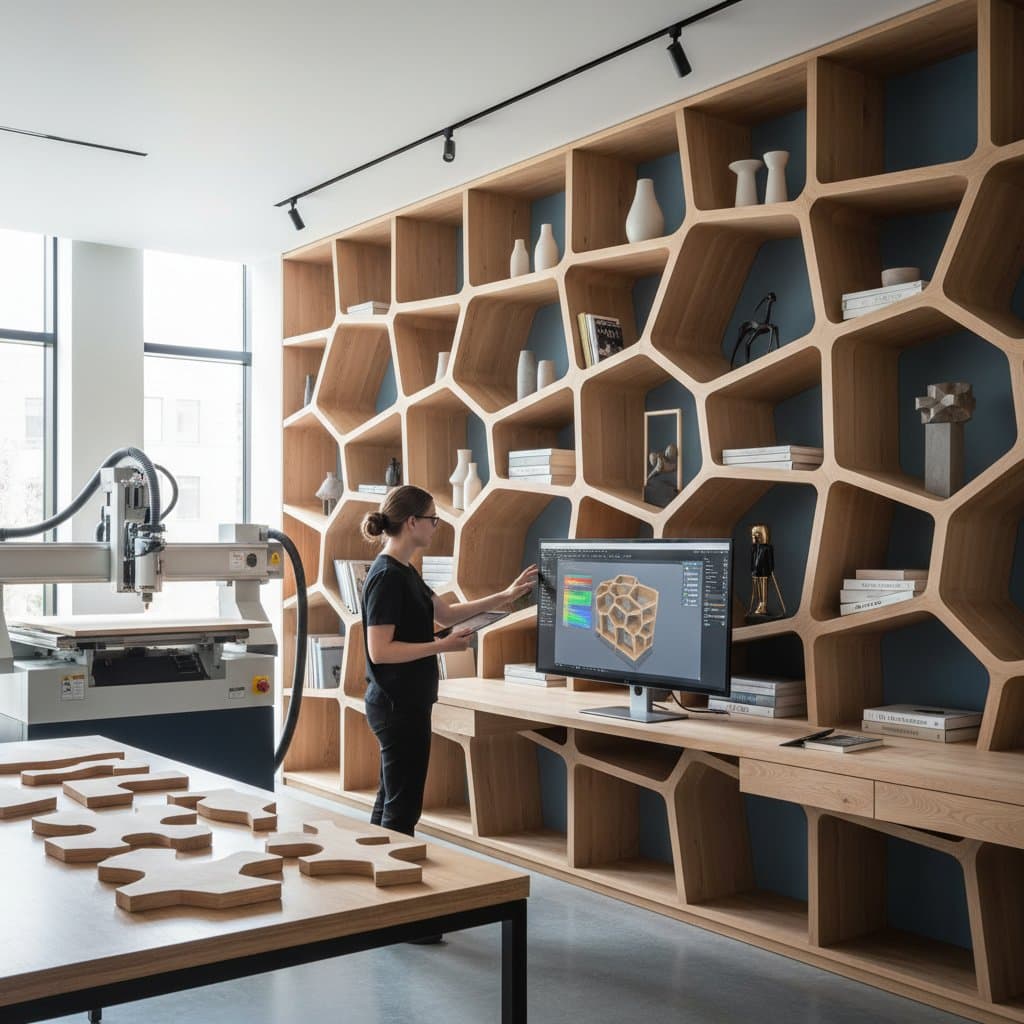 Featured image for Parametric Shelving Cuts Design Time to Hours