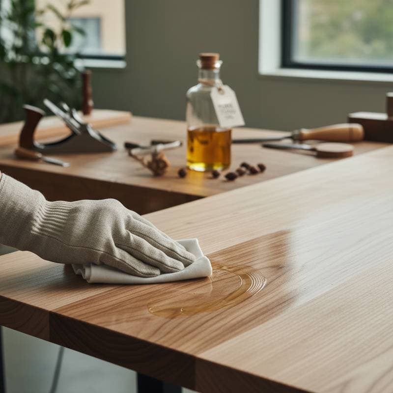 Featured image for Pure Tung Oil: The Non-Toxic Finish That Penetrates Wood