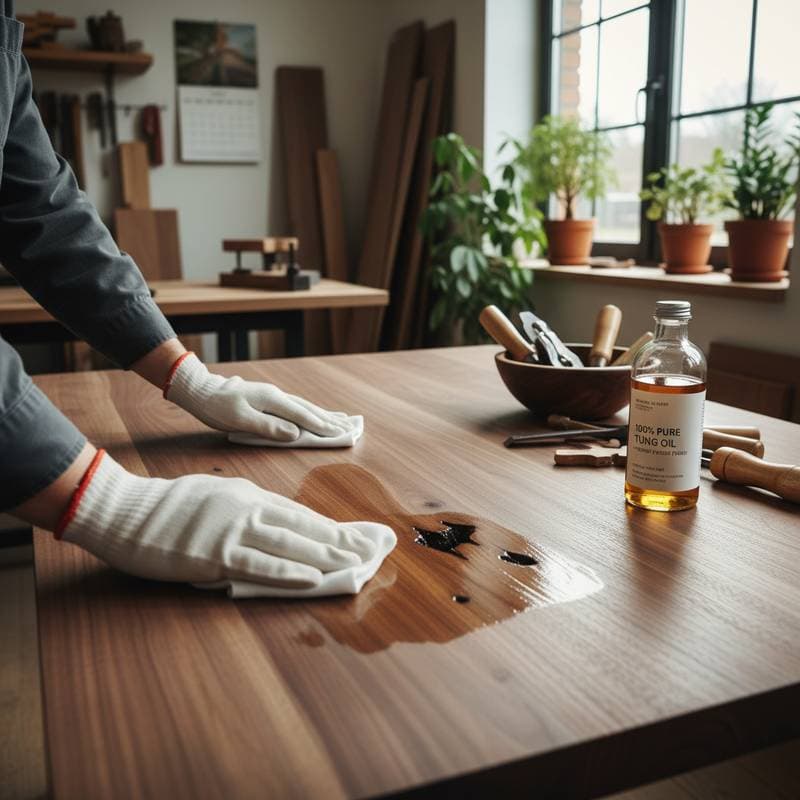 Featured image for Why Woodworkers Are Choosing Tung Oil Over Polyurethane