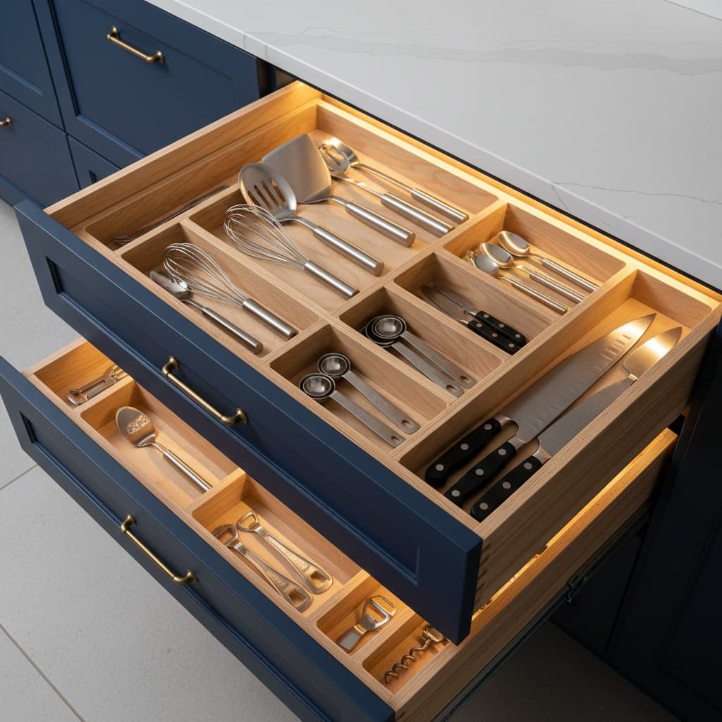 Featured image for CNC-Cut Inserts Turn Messy Drawers Into Custom Storage