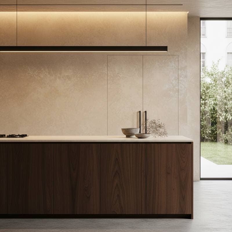 Featured image for Venetian Plaster Over Wood Creates Luxury Finish