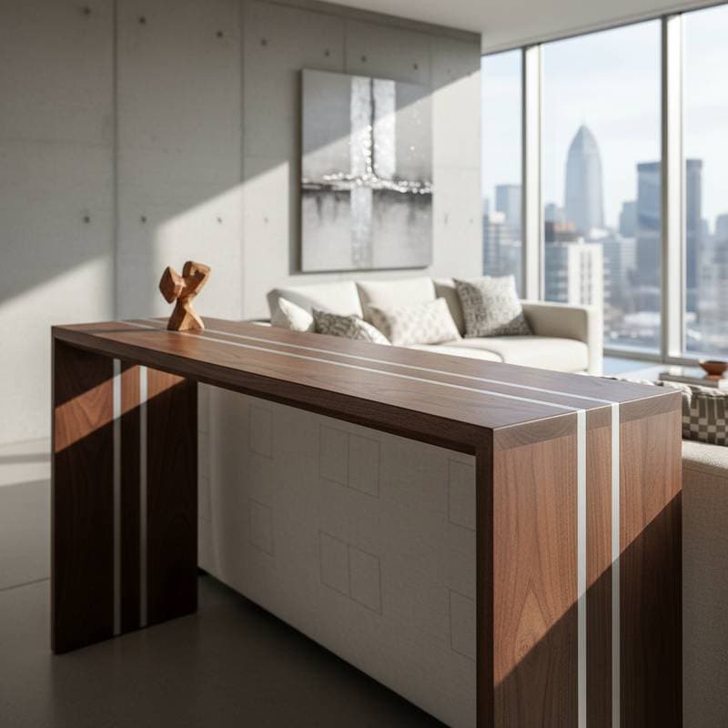 Featured image for Aluminum Inlays Redefine Modern Woodworking Contrast