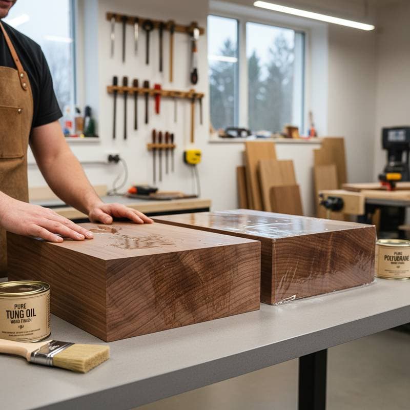 Featured image for Why Woodworkers Choose Tung Oil Over Polyurethane