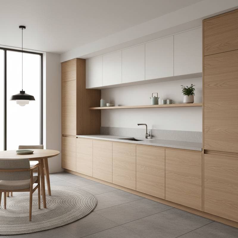 Featured image for Why Japandi Cabinets Cut Clutter and Decision Fatigue