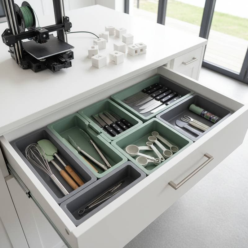 Featured image for 3D Printing Replaces Custom Inserts for Drawer Storage