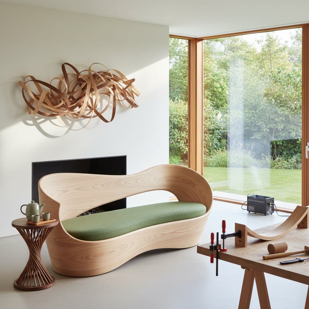 Featured image for Steam Bending Replaces Joints With Living Curves