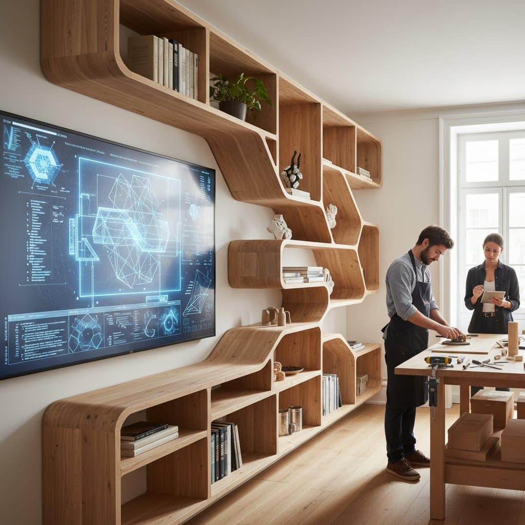 Featured image for AI Parametric Shelving Goes From Studio to Workshop