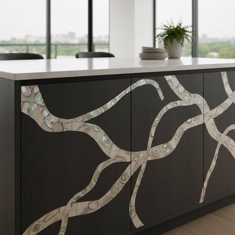 Featured image for Why Shell Inlays Add $150–$450 Per Cabinet Foot